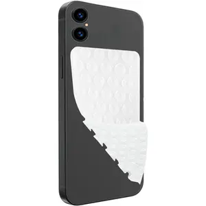Double-Sided Suction Cup Phone Case Detachable Mount, Hands-Free  Grip Holder Stand for Selfies and Videos (Transparent)