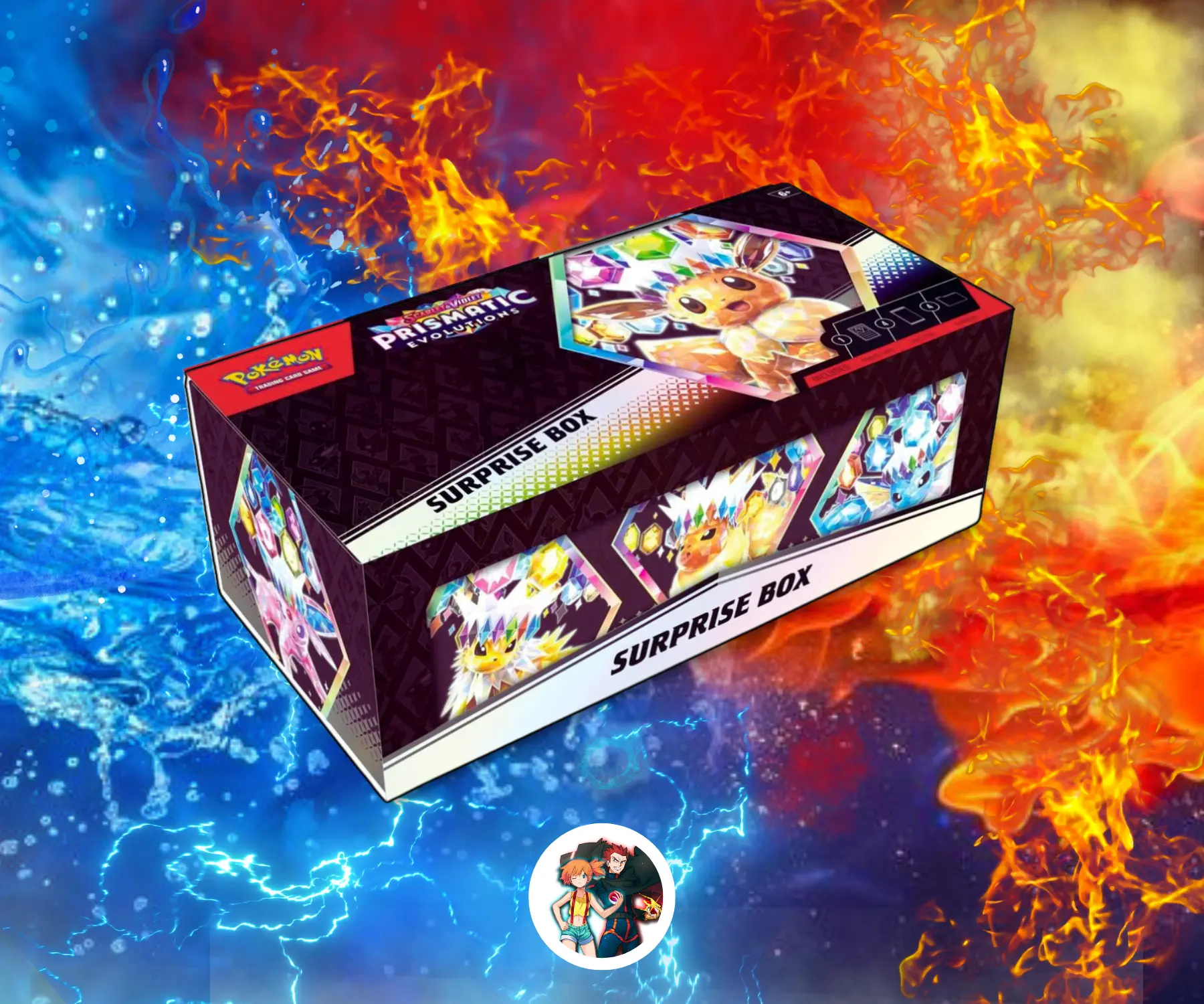 Prismatic Evolutions Surprise Box