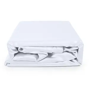 [Outlets] Long-staple Cotton Flat Sheet, White