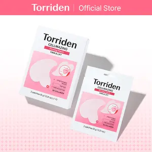 [Torriden Official] CELLMAZING Firming Patch (10 ea / 20 pcs) | Stretchable Gel Patch for Multi-Zone Lifting, For Face Lifting Care, Elasticity Care with 5D Collagen Complex, Peptide Complex