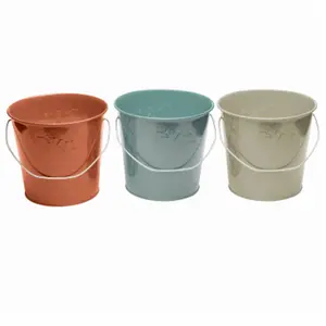 212 MAIN Sea Citro Bucket - 17oz, Ivory, Coral, Blue