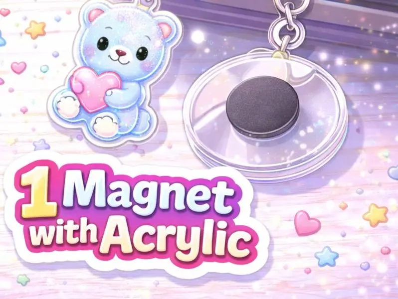 Magnet Acrylic (1) pc