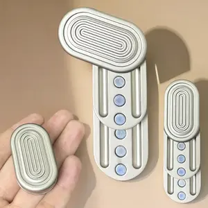 Hypnotic Triple Spinner! 💫 Coin Pusher with 100+ Click Spots metal finger spinner