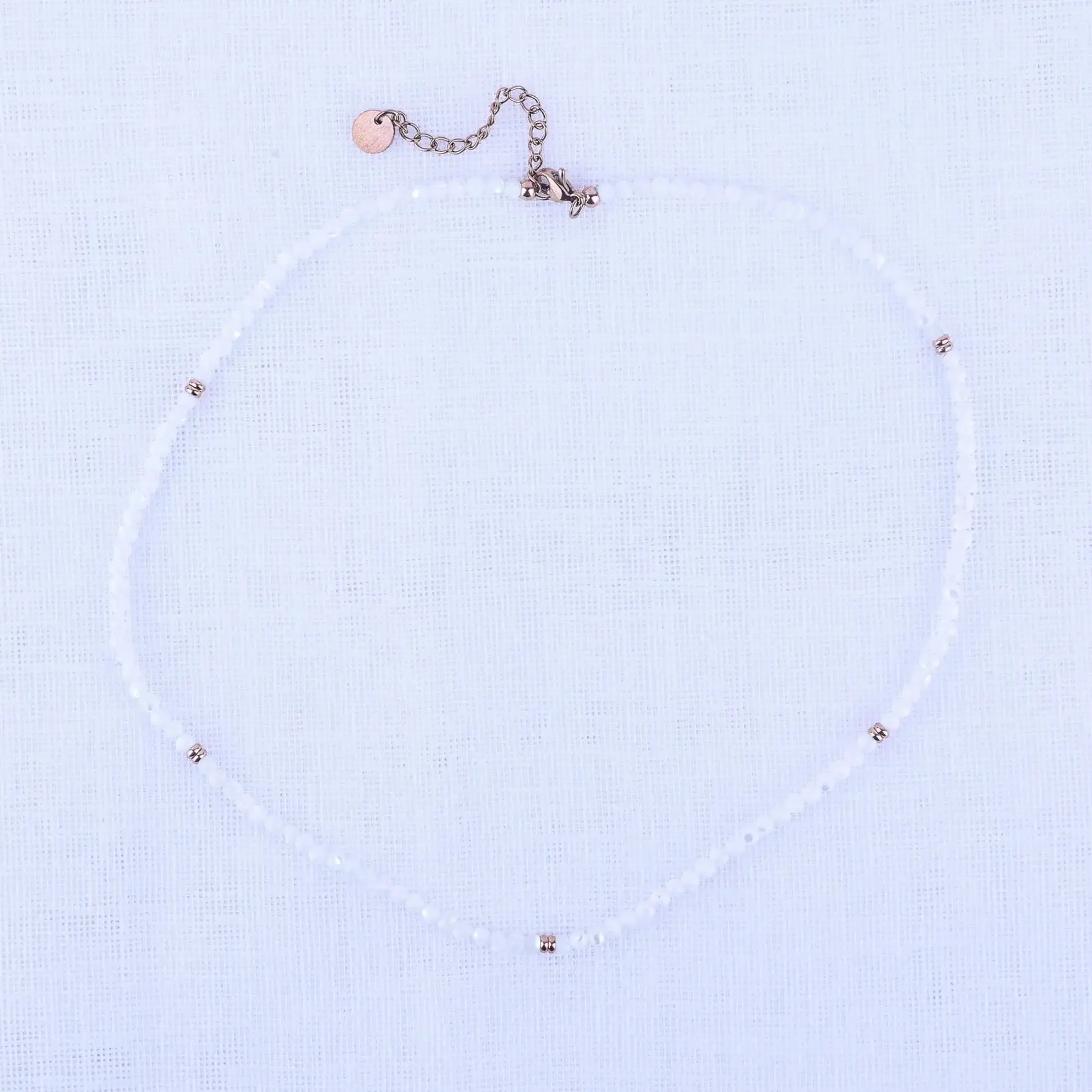 MICRO EARTHSTONE NECKLACE COLLECTION by The Inspiration Co. - 4mm Natural Earth...