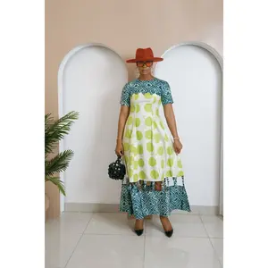 Udochukwu Adire Mid-Length Dress