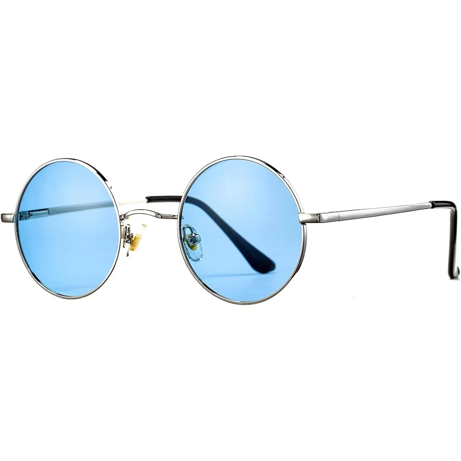 Classic Circle Glasses Retro Round Polarized Sunglasses  display picture 3