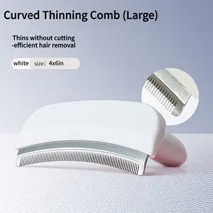 Large Dog Deshedding Brush, Professional Pet Grooming Comb for Removing Loose Fur with Ergonomic Design, Seasonal Gift for Large Breed Owners