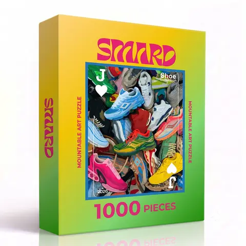 Shoe Collection - 1000 Pieces Puzzle Auction