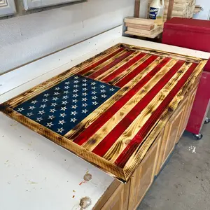 Rustic American Flag Medium