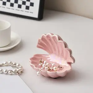 Pink Minimalist Entryway Dressing Table Tray for Key Storage, Home Decor, Thanksgiving Gift for Mom or BFF, Home Decor Organiser