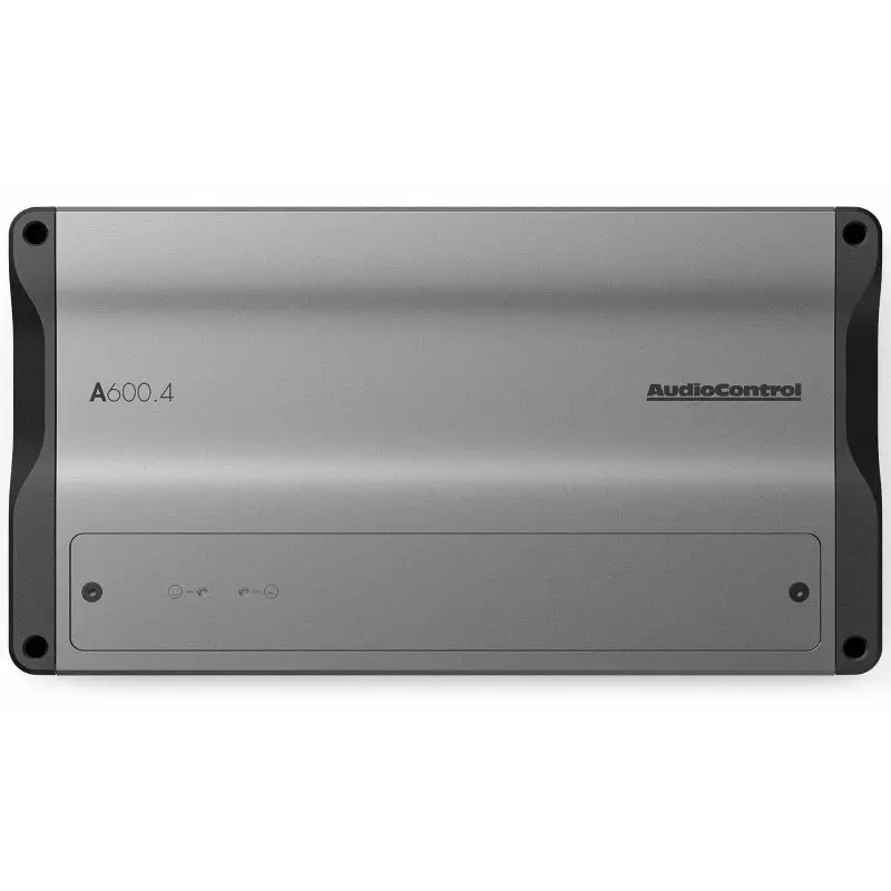 AudioControl Altitude Series A600.4 600W 4-Channel Class-D Aluminium Car Amplifier - Remote-Enabled Car Audio Equipment with Sound System Protection, Minimalist Design, Valet Mode