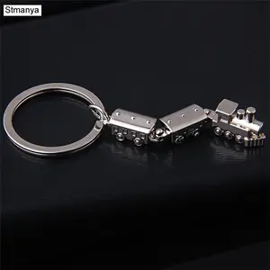 Car Metal Keychain Men Women Key Chain Party Gift jewelry Small train Bag Charm Accessories key Ring K1298