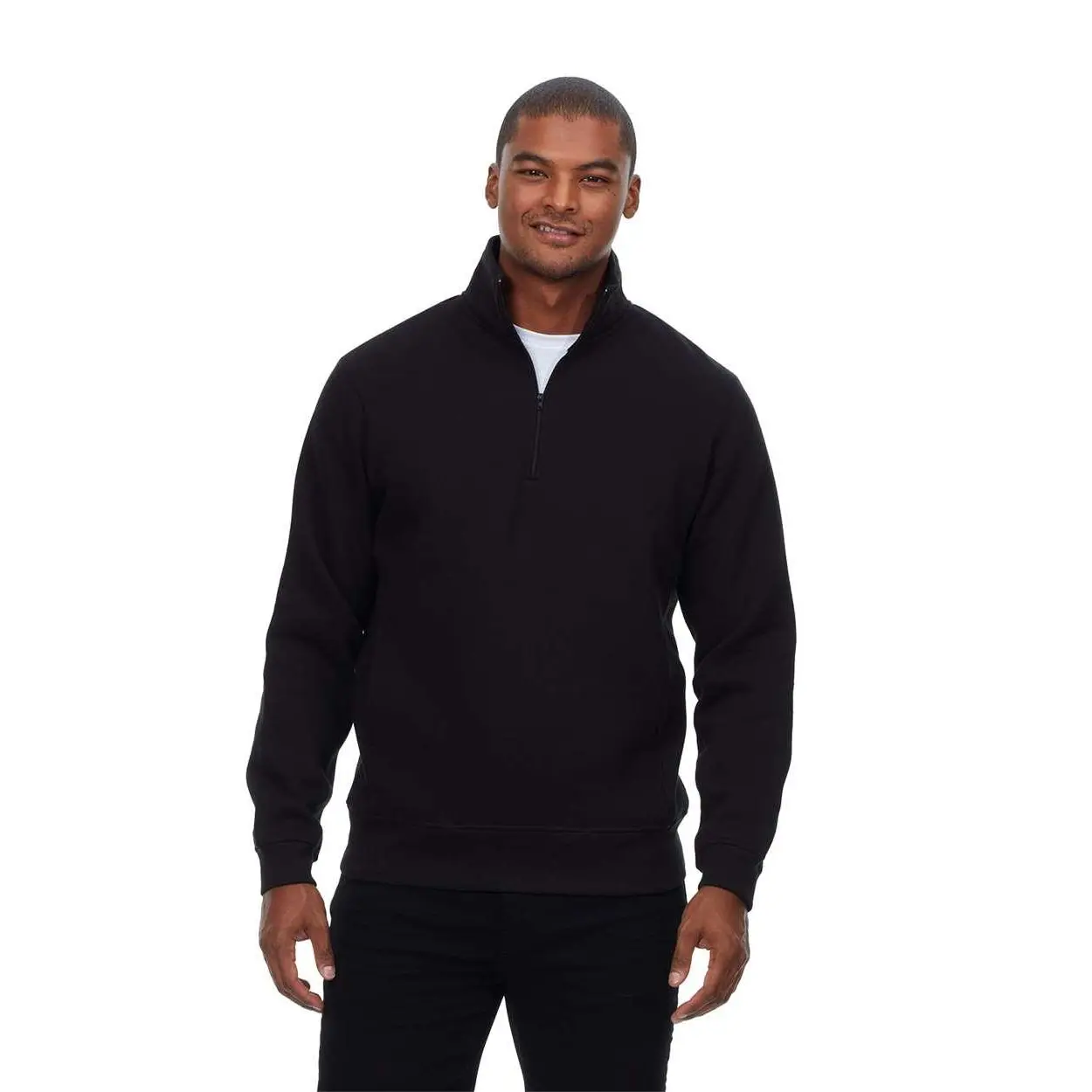 Threadfast Apparel Ultimate Fleece Quarter-Zip Sweatshirt