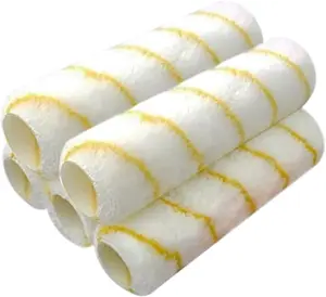 5 Pack Pro Grade - Paint Roller Covers - 1/2 X 9 Inch Microfiber