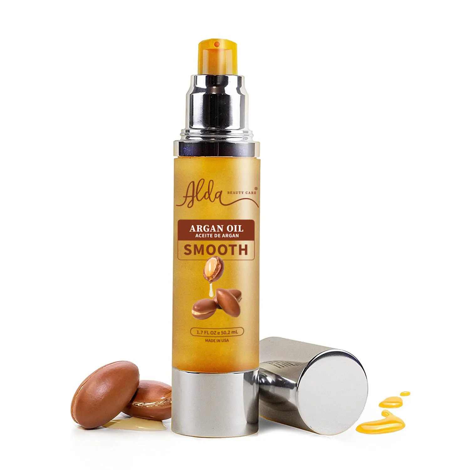 Alda Moroccan Argan Oil Anti Frizz Rich in Antioxidants Fatty Acids and Vitamin 50 mL Alda Moroccan Argan Oil Anti Frizz Rich in Antioxidants Fatty Acids and Vitamin 50 mL