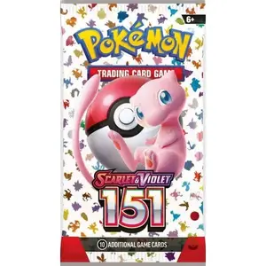 English Pokémon 151 Booster Pack (1) For TikTok Live Opening Only