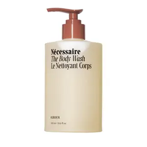 Nécessaire The Body Wash Olibanum — Multi-Enzyme Shower Gel Cleanser for Women + Men — Non-Comedogenic Body Wash with Niacinamide. 500ml/16.9 fl oz
