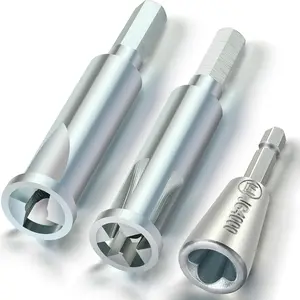 Wire Twisting Tool, 3 Way/ 5 Way Wire Stripping Tools and 6mm Hex Shank Cable Twister Tool, Wiring Stripper and Twister, Wiring Twisters Bit for Power Drill, Cable Twisters Connector