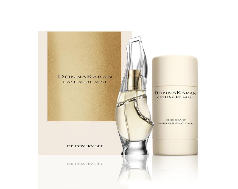 Donna Karan Cashmere Mist Discovery Gift Set for Women – Eau de Parfum Mini Spray 0.5 Fl Oz/15 ml & Anti‑Perspirant Deodorant Stick 1.7 Oz/50 g