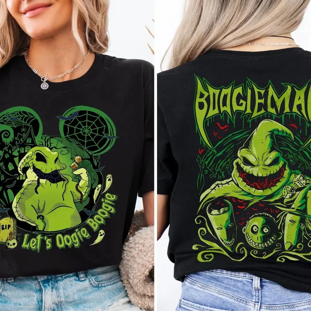 Boogie Man Shirt, Halloween Boogie T-Shirt, The Nightmare Before Christmas, Oogie Boogie Shirt, Boogieman Tee, Family Halloween Party 2025