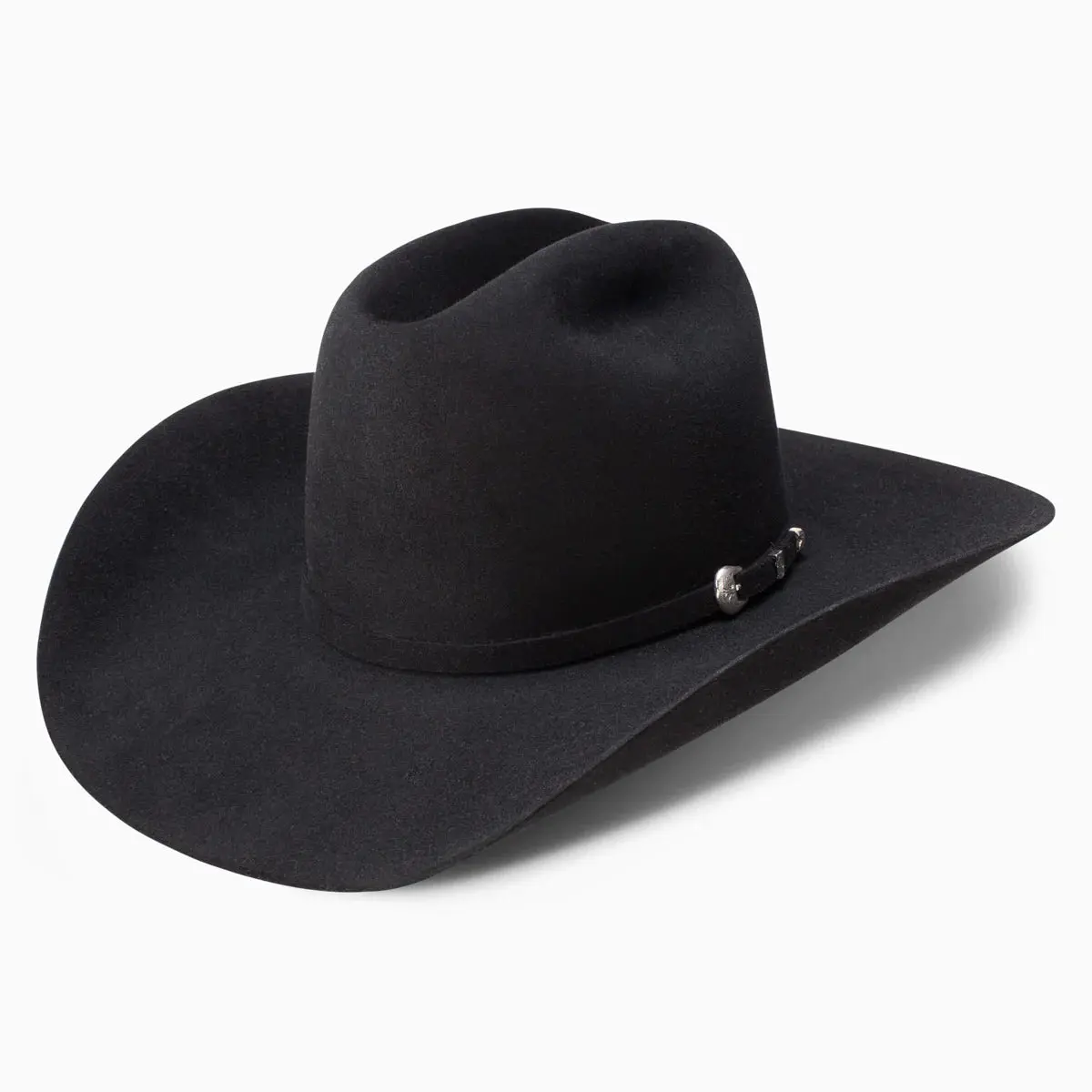 Resistol 6X Midnight Felt Black Cowboy Hat