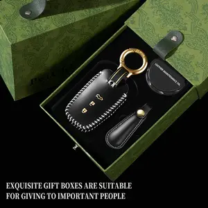 Toyota Camry Corolla Cross CHR Altis Rav4 Keyless Remote Leather Key Case Cover Accessories