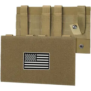 Tactical Molle Hook Loop Panel 10x6 Inch Mounting Placard for Morale Patches Backpack Accessories Pouch Attachment 1PC