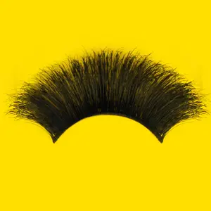 Boldface Makeup Super Stacked Double Trouble Eyelashes-  extra fluffy, human hair, thin band, 14mm inner length, 25mm Center Length, 20mm Outer Length, 33mm Band