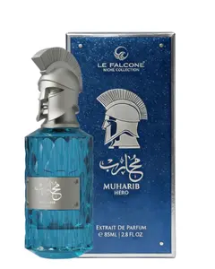 LE FALCONE Muharib Hero Men's Cologne - 85ml Extrait De Parfum, Niche Collection, Long Lasting Fragrance, Luxury-Themed Elevated Men's Fragrances