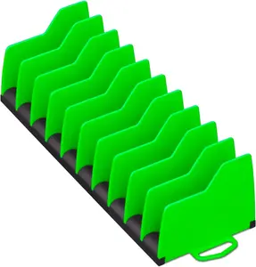 Ernst Manufacturing Plier Pro Premium NoSlip Plier Organizer: Toolbox Organization Solution in Vibrant Green for Pliers, Cutters, Slip Joint Pliers  Made in USA