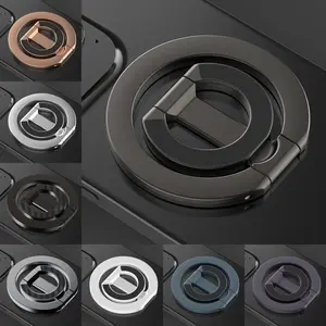 Double-Sided Magnetic Phone Ring Holder for MagSafe Kickstand Magnet Grip Stand Holder