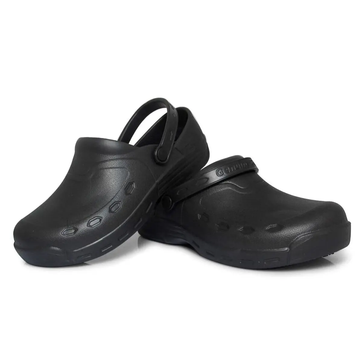 212 MAIN Men's Open Back Clogs - Composite EVA Work Shoe, Non-Slip, Oil Resistant, Lightweight, Removable Footbed, Injection Construction Walking Shoe, Walking Shoes