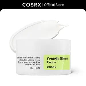 [COSRX Official] Centella Blemish Cream (30g) | TREATS & SOOTHES POST-INFLAMMATORY MARKS, HYPERPIGMENTATION