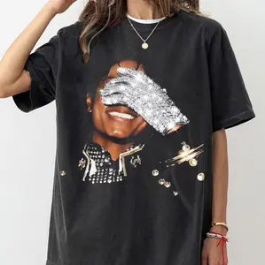 [ MUSIC - UNISEX TSHIRT ] Michael Jackson Shirt, King of Pop Graphic Tee, Music Fan Gift, Vintage Style T-Shirt
