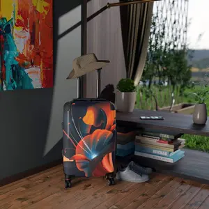Calla Lily Cabin Suitcase