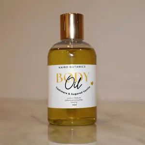 Cashmere & Vanilla Body oil 4oz - Luxurious Moisturizing Formula for Soft Skin