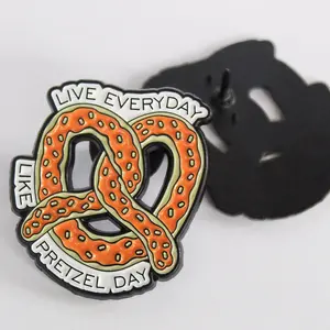Pretzel Day The Office Enamel Pin