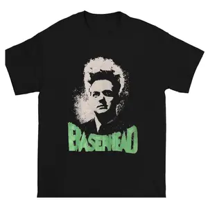 Eraserhead David Lynch Movie Short Sleeve Black Men's T-Shirt Unisex Sweatshirt, Cotton Casual Menswear Top