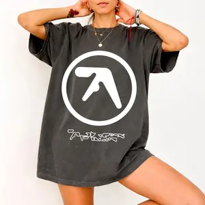 Aphex Twin Y2K Streetwear Tour Music Graphic Comfort Colors Shirt, Electronic Fan Unisex Tee