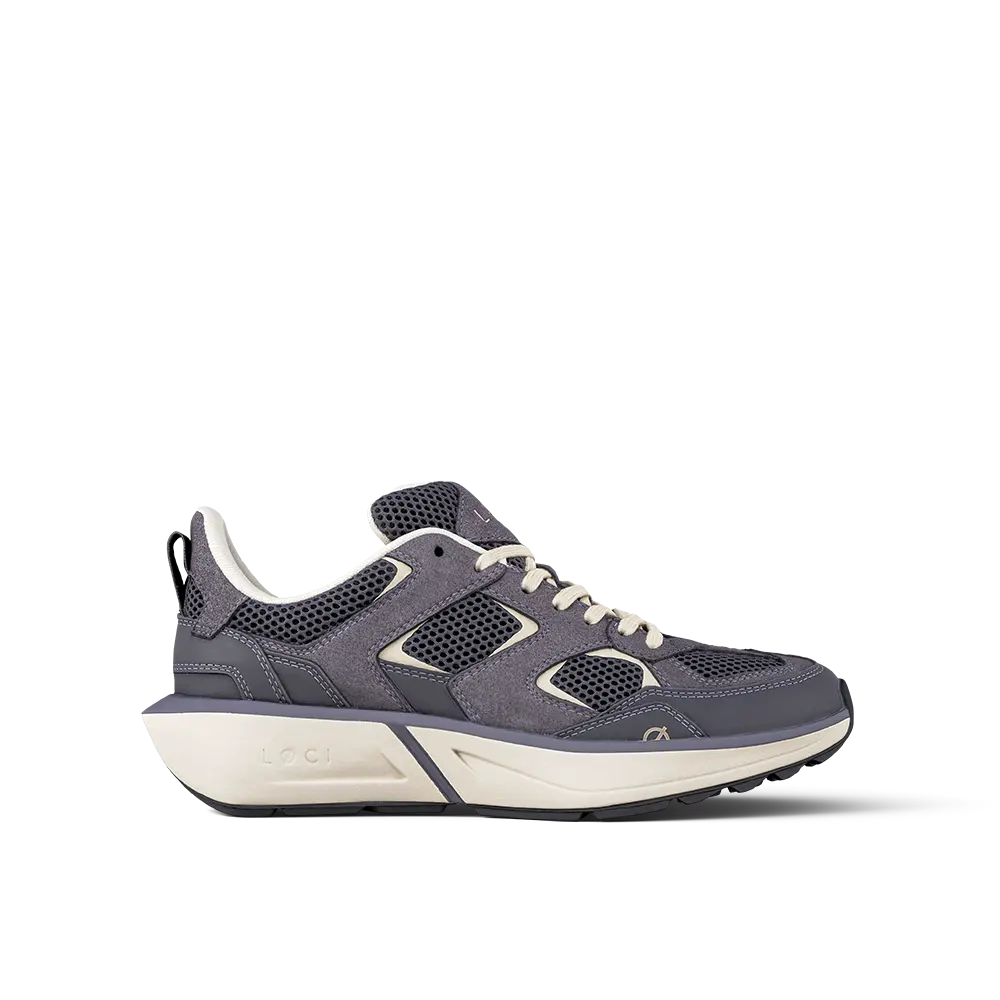 LØCI - VØLT - BEIGE/GREY - Vegan Sneakers – Made from Recycled