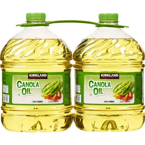 Kirkland Signature Canola Vegetable Oil, 2.84 L Bottle, 2-Count Cooking Essential