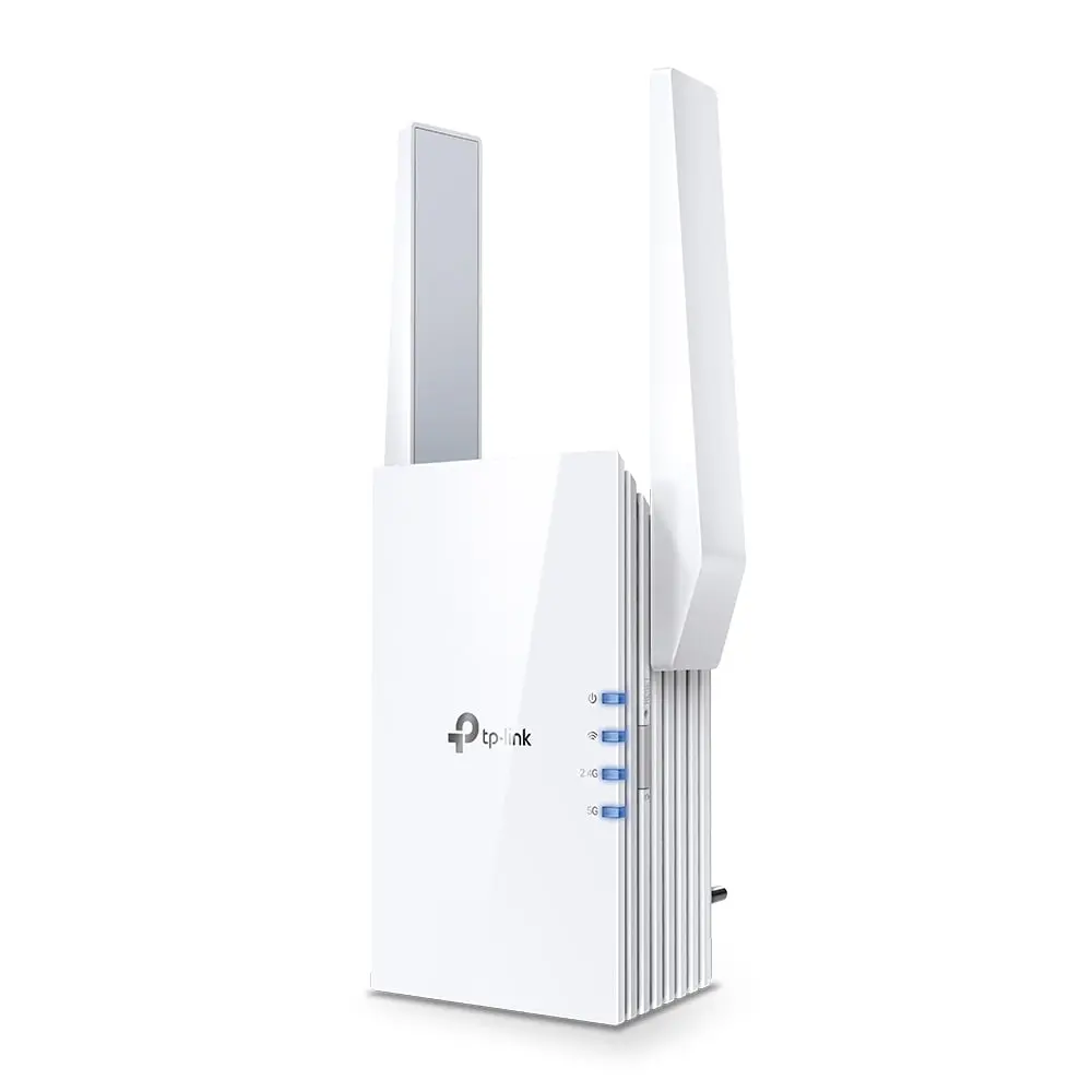 TP-Link AX1500 Wi-Fi 6 Dual-Band, Range Extender with Quick 1.5 Gbps Transfer Rate, Smart Roaming for Steady Wireless Coverage and Also Connect a Device Through the Ethernet Port