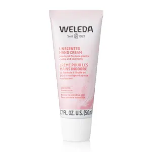 Weleda Unscented Hand Cream, 1.7 Fluid Ounce, Plant Rich Moisturizer with Jojoba, Borage and Coconut Oils