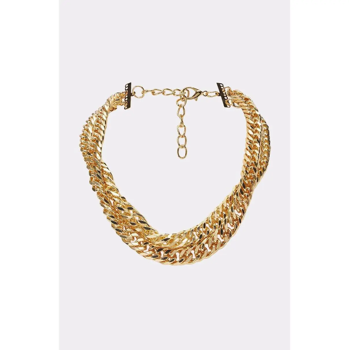 FINE ME IN MIAMI DOUBLE CHAIN NECKLACE