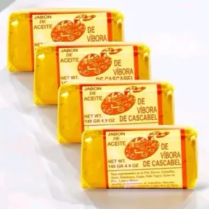 Rattlesnake Soap - Face and Body Cleansing Soap, 140g, Yellow Packaging, Ideal for Daily Use Skincare Acne