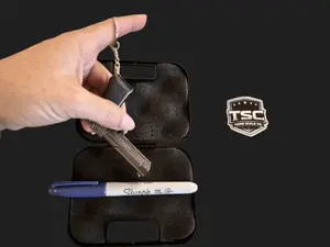 1/3 Scale Mini Metal Keychain, Collector's Gift