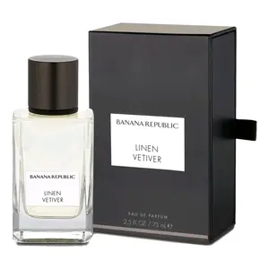 Banana Republic Linen Vetiver Unisex EDP Spray - 2.5 oz, Botanical Inspired Unisex Fragrance with Citrus, Floral, Woody & Earthy Notes