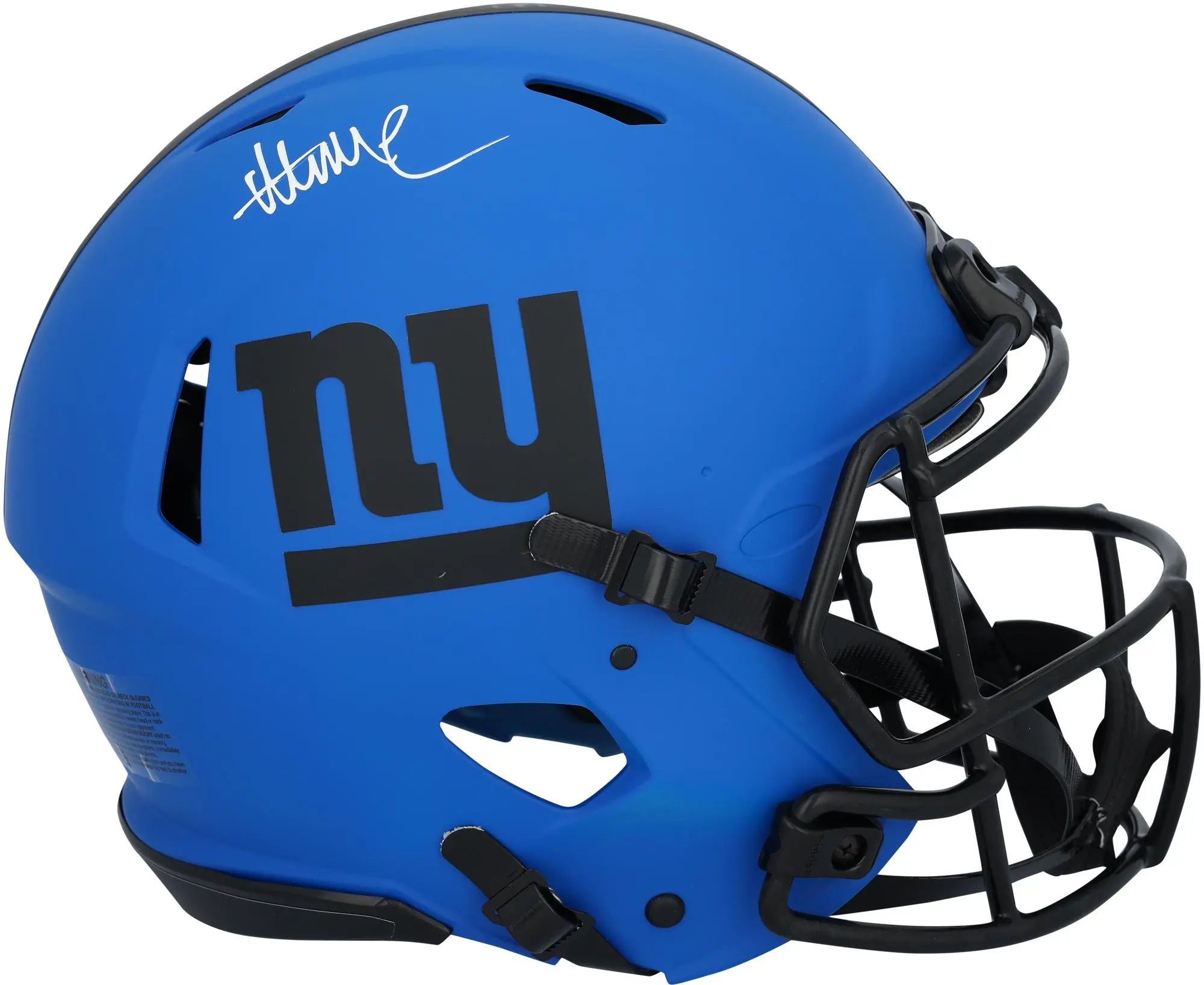 Abdul Carter New York Giants Autographed Riddell Rave Speed Authentic Helmet - Fanatics Authentic Certified