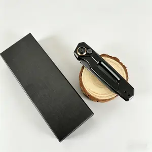 EDC Multi-functional Camping Tools for Camping,Fishing,Fruits and Vegetables,All-Purpose Daily Carry Tool,Great Gift,Black