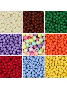 500g 12mm acrylic round handmade jewelry material
